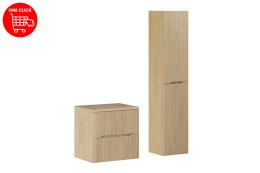 Zestaw meblowy 60cm z blatem i Szafką wysoką