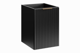 Szafka pod blat 40cm z koszem na pranie ADEL BLACK