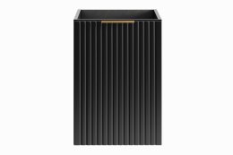 Szafka pod blat 40cm z koszem na pranie ADEL BLACK