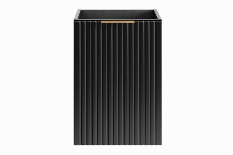 Szafka pod blat 40cm z koszem na pranie ADEL BLACK