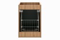 Szafka pod blat 40cm z koszem na pranie ADEL OAK