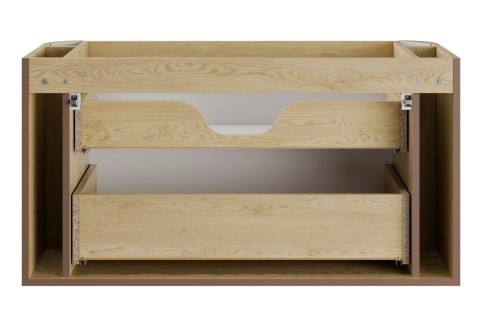 Szafka pod umywalkę 100cm 2 szuflady OVALIA CREMONA