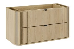 Szafka pod umywalkę 100cm 2 szuflady OVALIA CREMONA