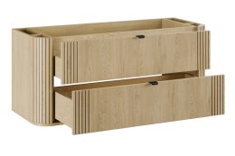Szafka pod umywalkę 120cm 2 szuflady OVALIA CREMONA