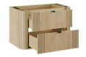 Szafka pod umywalkę 80cm 2 szuflady OVALIA CREMONA