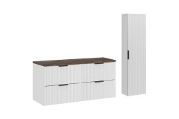 Zestaw meblowy 120cm z blatem i Szafką wysoką