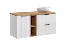 Zestaw meblowy 120cm z blatem i umywalką nablatową Cloud
