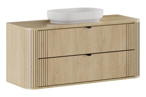 Zestaw meblowy 120cm z blatem i umywalką nablatową River