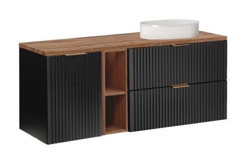 Zestaw meblowy 140cm z blatem i umywalką nablatową Beyond