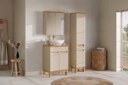 Zestaw meblowy 60cm z blatem i umywalką nablatową Lola