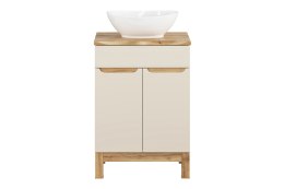 Zestaw meblowy 60cm z blatem i umywalką nablatową Lola