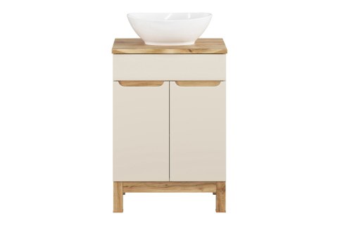 Zestaw meblowy 60cm z blatem i umywalką nablatową Lola