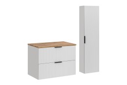 Zestaw meblowy 80cm z blatem i Szafką wysoką