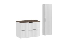 Zestaw meblowy 80cm z blatem i Szafką wysoką