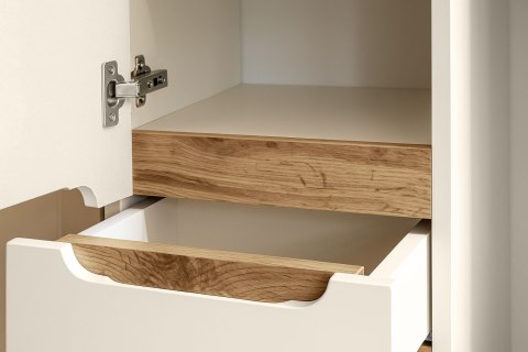 Zestaw meblowy 80cm z blatem i Szafką wysoką