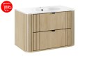Zestaw meblowy 80cm z umywalką meblową Pure
