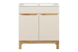 Zestaw meblowy 80cm z umywalką meblową SKY