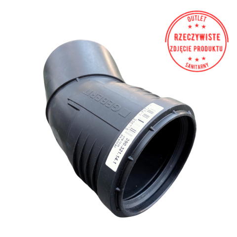 Kolano Geberit Silent-PP DN75, 30° Kolano Geberit Silent-PP DN75, 30°