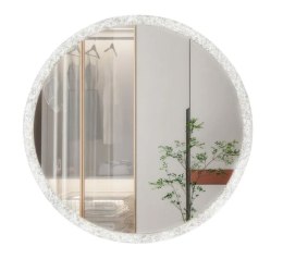 Lustro ścienne z ramą LED BL806 60 cm