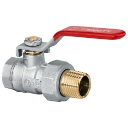 Zawór kulowy z półśrubunkiem PN40 3/4'' (DN20) TRINNITY