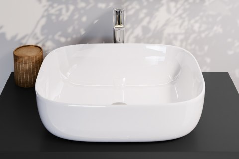 Zestaw meblowy 120cm z blatem i 2 umywalkami nablatowymi Smile