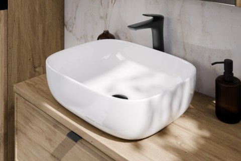 Zestaw meblowy 120cm z blatem i 2 umywalkami nablatowymi Smile