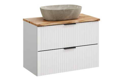 Zestaw meblowy 80cm z blatem i umywalką nablatową Anna