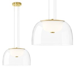 Lampa wisząca LED APP1690-1PC B złota