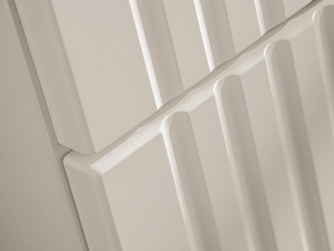 Szafka pod umywalkę 60cm kaszmir ryflowana