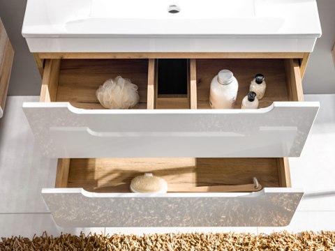 Szafka wysoka ARUBA WHITE