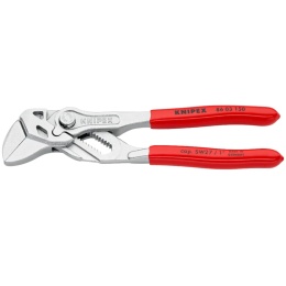 Szczypce nastawne do rur z kluczem KNIPEX L150