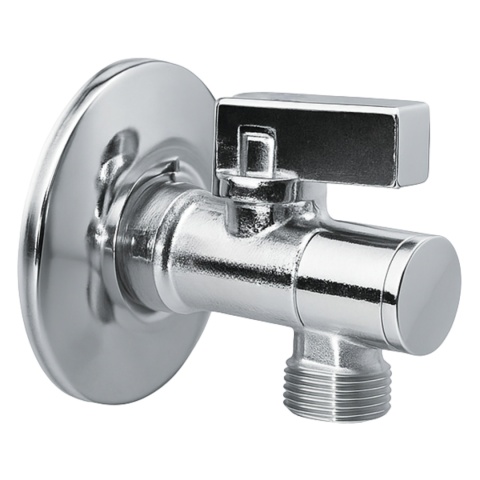 Zawór kulowy kątowy z filtrem 1/2''-3/8'' VALVEX ANGEL PLUS