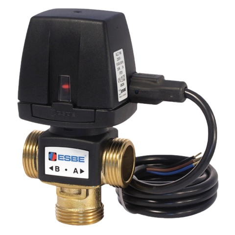 Zawór przełączający VZD162 3/4'' (DN20) z siłownikiem ESBE