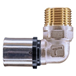 Kolano zaprasowywano-wkrętne GZ 16x3/4'' 90° TWEETOP