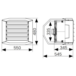 Nagrzewnica wodna LEO S3 FLOWAIR