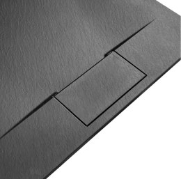 BRODZIK BAZALT LONG BLACK 90x120 + SYFON