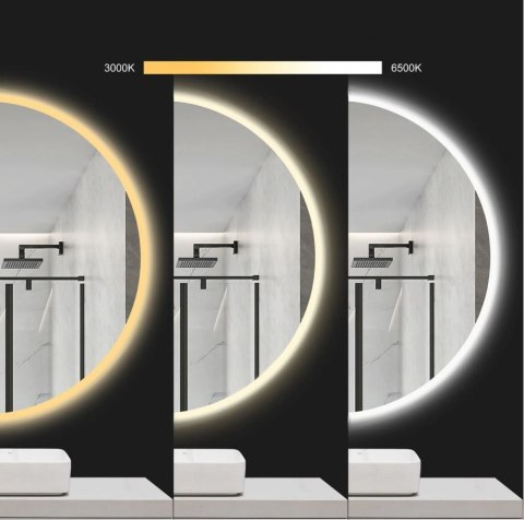 Lustro ścienne LED HZJ 60 cm