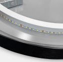 Lustro ścienne LED MMJ BLACK 50 cm