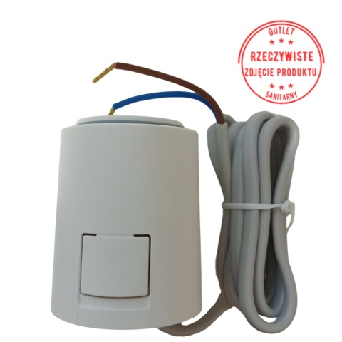 Siłownik termiczny 24 V NC z adapterem M30x1.5 SAUTER