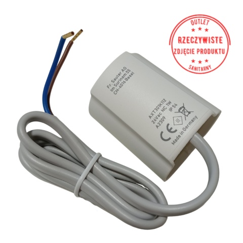 Siłownik termiczny 24 V NC z adapterem M30x1.5 SAUTER