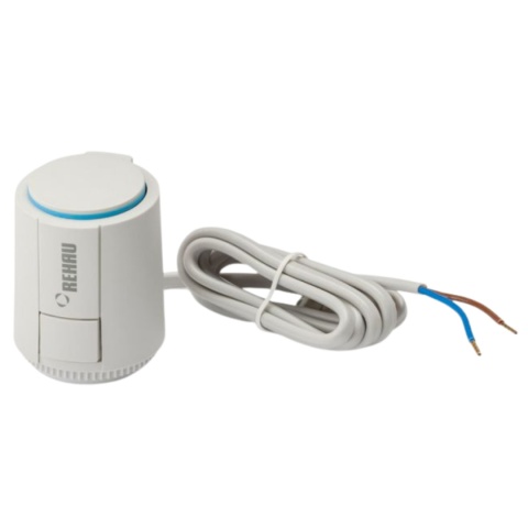 Siłownik termiczny do rozdzielacza UNI 24 V REHAU