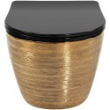 WC - CARLO MINI TORNADO BRUSH GOLD BLACK