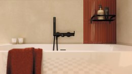 Bateria wannowa z zestawem prysznicowym