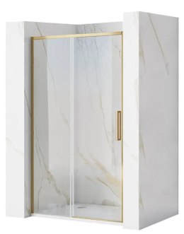 DRZWI PRYSZNICOWE RAPID SLIDE BRUSH GOLD 160
