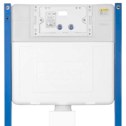 STELAŻ PODT WC K011A-Q + PRZYCISK T STEEL BRUSH