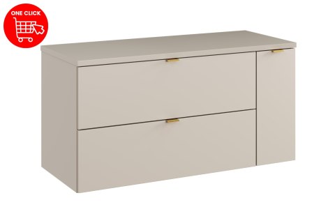 Zestaw meblowy 100cm z blatem i szafką cargo