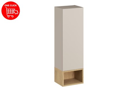 Zestaw meblowy z półsłupkiem i regałem