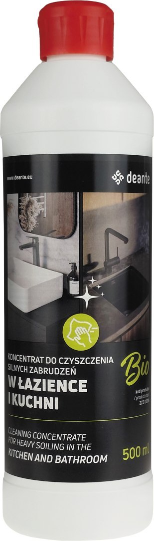 Koncentrat do czyszczenia silnych zabrudzeń w łazience i kuchni - 500 ml