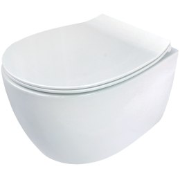 Miska WC z deską bezkołnierzowa