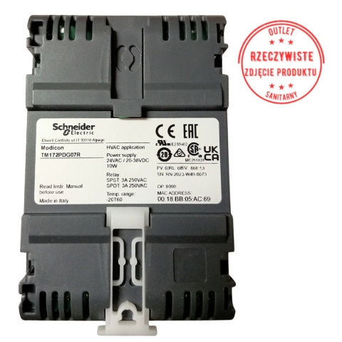 Sterownik Modicon M172 Schneider Electric TM172PDG07R